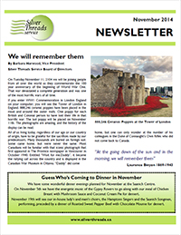 Silver Threads November 2014 Newsletter